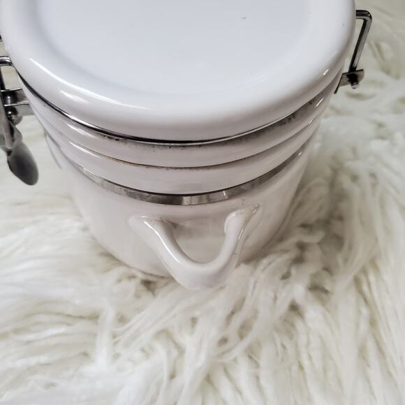 Alco Ceramic White Clamp Canister - Picture 5 of 13